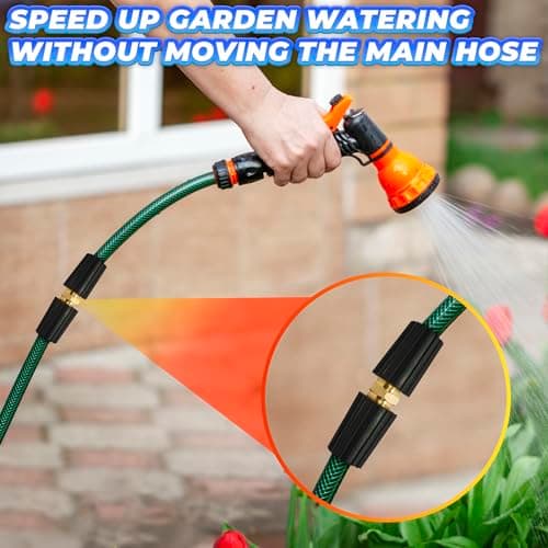 Male to Male Hose Adapter - M22 14mm Quick Connect, Pressure Washer Hose Coupler, 4500 PSI High-Pressure, Durable Brass Construction, Leak-Proof Design, Easy to Install for Home & Commercial Use - Thumbnail 6