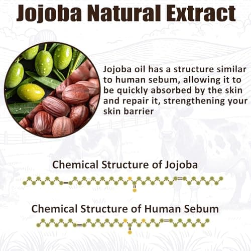 JIIANERY Beef Tallow for Skin, Natural Beef Tallow for Face, 100% Organic Grass Fed Finished Whipped Tallow and Honey Balm, Tallow Cream for Skin Care, Tallow Face Moisturizer Body Lotion - Thumbnail 4