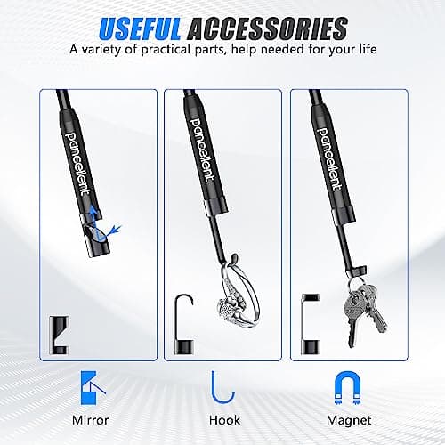 1920P Snake Inspection Borescope, Pancellent Type C Endoscope, Scope Camera with 8 LED Lights for Android and iOS Smartphone, iPhone, iPad, Samsung (16.5 FT/5M) - Thumbnail 4