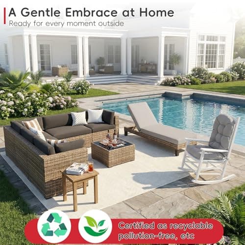 Custom Bench Cushion, Waterproof Outdoor/Indoor Bench Cushions for Patio Furniture, Window Seat & Piano Bench, Porch Swing Cushions, High-Resilience Foam, Non-Slip Bottom, Custom Sizes & 90+ Colors - Thumbnail 3