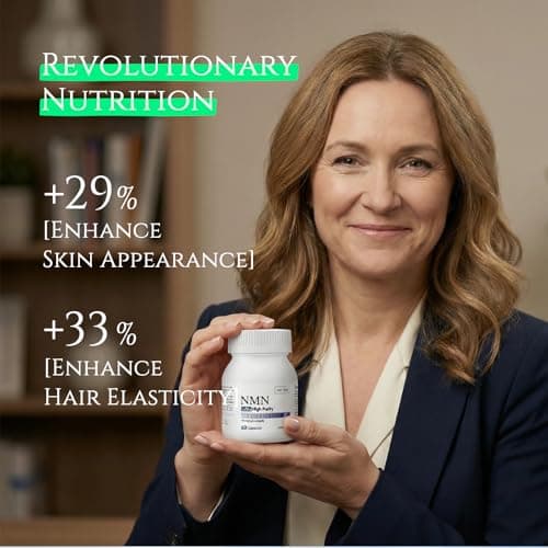 AOVITAO NMN Supplement 500mg Ultra Pure 99.8% | Stabilized Form | Supports NAD+ Production, Cellular Health & Healthy Aging | 60 Capsules - Thumbnail 4