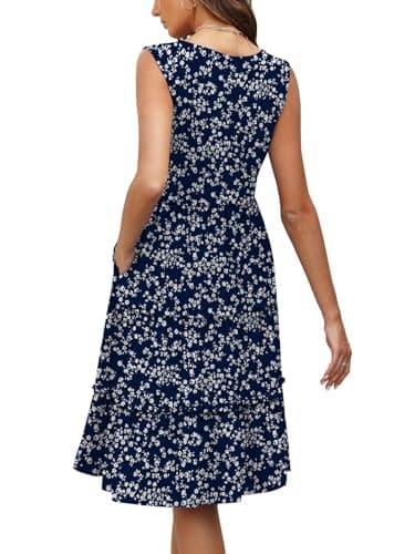 Dresses for Women Summer 2026 Plus Size Cocktail Wedding Guest Formal Prom Mother of Bride Boho Maxi Midi Sundress Sun Dress Elegant Classy Beach Vacation Clothes Travel Cruise Essentials Outfits - Thumbnail 4