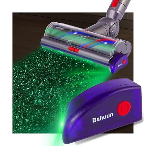 Bahuun Vacuum Cleaner Dust Display LED, Compatible with Dyson & All Vacuum Cleaners,Reveal Microscopic Dust & Illuminate Invisible Pet,Cat,Dog Fur,Vacuum Accessories Upgrade Vacuum Attachment (Purple) - Image 1