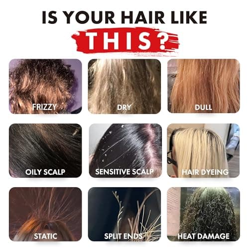 ALFHEIM Lavender+ Purple Leave-In Spray for Blonde, Silver & Color-Treated Hair – Anti-Brass Toning, Detangling & Heat Protection – with Quinoa Extract & Vitamin E – Sulfate Free – 5.4 oz / 160 ml - Thumbnail 2