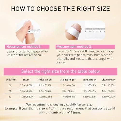 Yacey Handmade Press On Nails – Medium Coffin False Nails for Women, Reusable Acrylic French Tip with Pearl & 3D Buttterfly Cat Eye Design – Salon Quality Fake Nails (10PCS, M） - Thumbnail 5