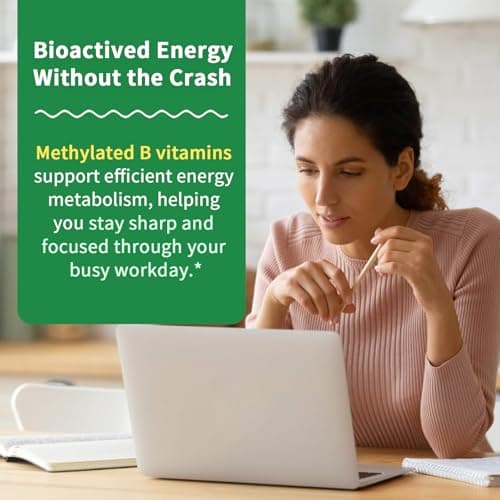 iMATCHME Methylated B Complex Liquid Drops - Max Absorption L-Methylfolate (L-5-MTHF), Vitamin B12 Methylcobalamin, B6 - with Ashwagandha & Saffron for Energy, Focus & Brain Health - Vegan, 2 Fl Oz - Thumbnail 6