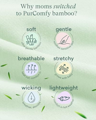 PurComfy SuperSoft Long Sleeve Toddler Pajamas, Premium Bamboo Viscose for Breathable Comfort, Boys & Girls Bamboo PJs, Toddler Long Sleeve Pajama Set, 2T - Thumbnail 4