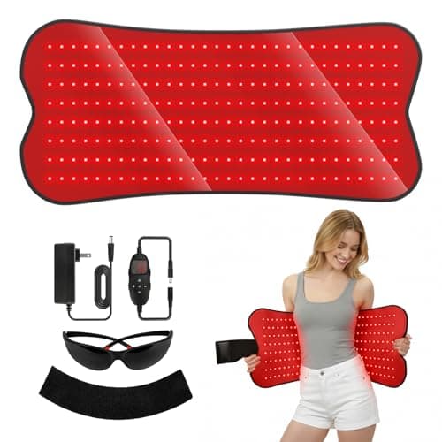 Red Light Therapy Mat for Body - 31.1" x 14.2" Red Light Therapy Pad with 240 LEDs, 660nm Red & 850nm Near Infrared, 29W High-Power, W240 - Image 1