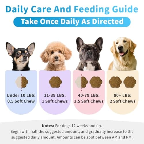 POPPAW Calming Chews for Dogs – Calming Treats for Anxiety, Stress, Separation, Travel & Thunder, Non-Drowsy Alternative to Melatonin, Calm & Focus with Chamomile & Ashwagandha, Bacon Flavor, 90Ct - Thumbnail 6