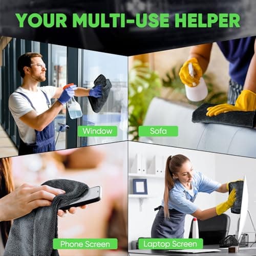 KKV 2-Pack Microfiber Towels (35"x 24") Extra Large Ultra Absorbent Drying Towel for Cars and Trucks, Without Streaks, Scratches, or Water Spots - Thumbnail 6