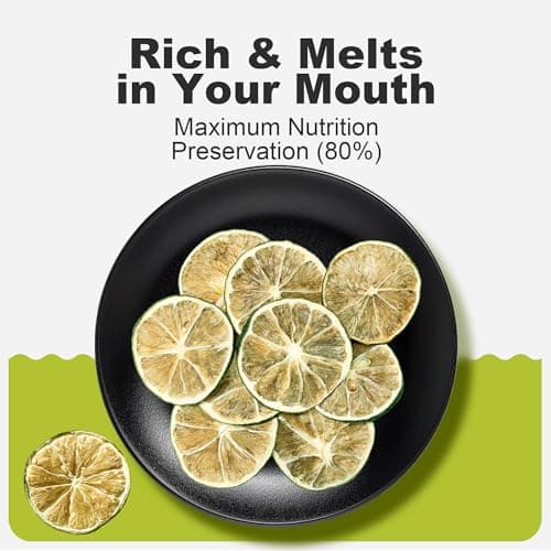Dehydrated Lime Slices – 16 oz (Pack of 1) | All Natural, No Additives No Sugar | Dried Fruit for Cocktail Garnish, Drinks, Tea, Baking & Cooking | Dry Limes for Potpourri, Simmer Pot, Candle & Craft Decor - Thumbnail 4