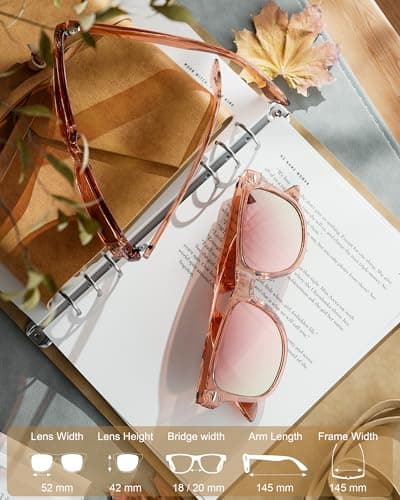 OUKEMAX Sunglasses-women Polarized Sunglasses-womens: Trendy Sun Glasses polarized UV400 Protection Fashion Sun glasses - Thumbnail 4