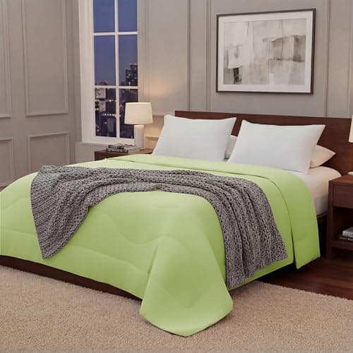 Regency Heights King Size Cooling Comforter, Breathable Blanket for Hot Sleepers, Lightweight All Season Bedding for Night Sweats, 108x90, Sage - Image 1