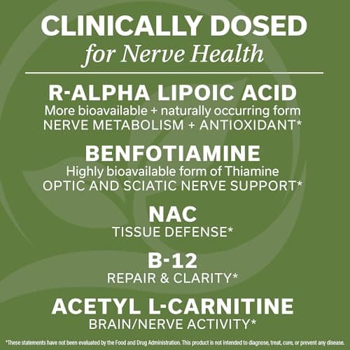 DrVmd Nerve Control – Alpha Lipoic Acid (ALA) & B Vitamin Complex (1 Month Supply) to Support Healthy Nerve Function and Comfort in Hands & Feet - Thumbnail 6