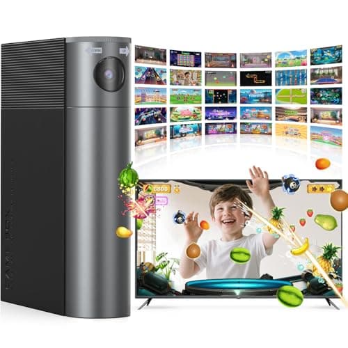 MetFut Motion Video Game Console for Kids & Adults, Plug & Play AR Camera Games for TV, for Indoor Physical Play & Interactive Family Fun. Great for Family Game Night, Playtime, and Playdates - Image 1