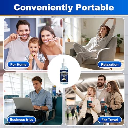 Cavity Healing Tooth Armor Liquid - Nano Hydroxyapatite, Enamel Support & Sensitivity Relief, Gentle Whitening & Fresh Breath, Suitable for Long-Term Family Use, 60ML-251205-1 - Thumbnail 6