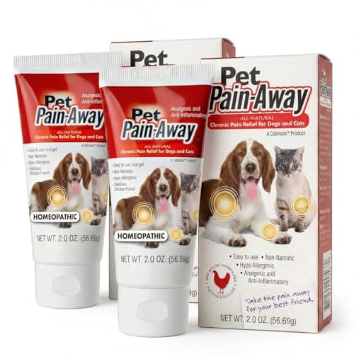 Pet Pain Away All Natural Dog Arthritis Pain Relief, Cat Pain Relief, Dog Pain Relief Anti Inflammatory, Dog Joint Pain Relief, Homeopathic Pain Reliever for Large and Small Dogs and Cats (2 oz) - Image 1