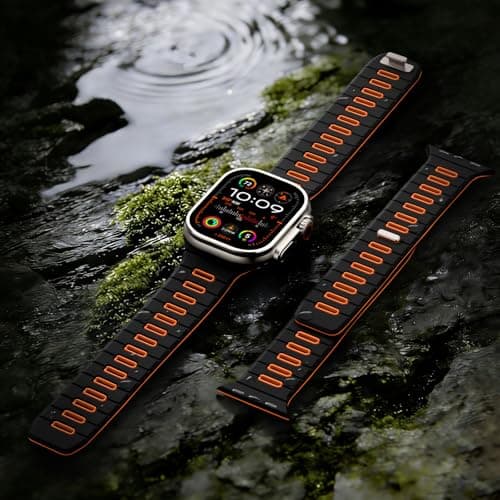 Odbeai Magnetic Sport Band Compatible with Apple Watch 49/46/45/44/42mm Men - Thumbnail 4