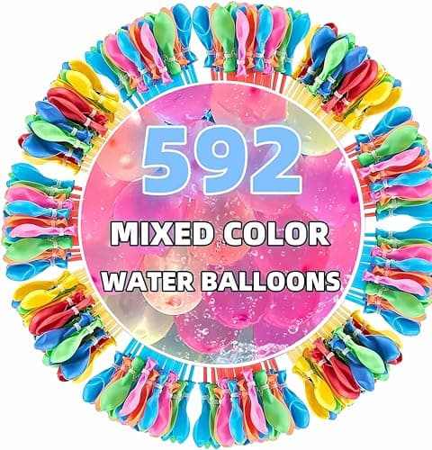 Summer Water Toys Magical Quick Fill Water Balloons for Pools and Water Companions 592 Balloons (CD) - Image 1