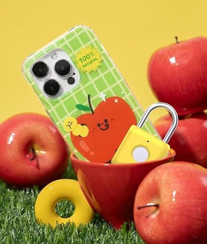 Fingerprint Padlock eLinkSmart Gym Locker Lock with Phone App iOS Watch Metal Keyless Combination Locks for School Sports Locker Hasp Storage Backpack Suitcase Yellow - Thumbnail 2