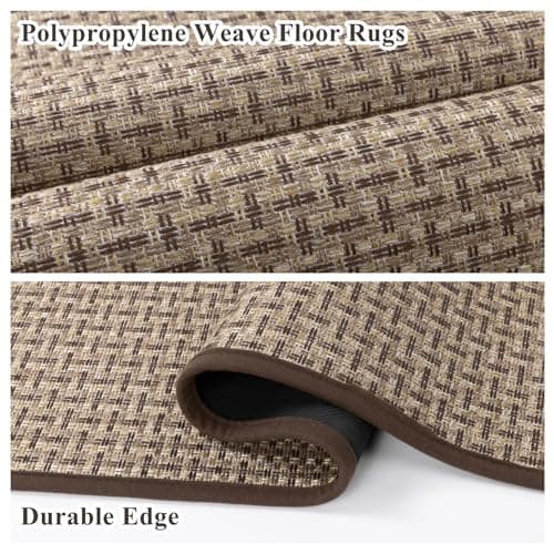 Ileading Non Slip Kitchen Rug, Waterproof Anti Fatigue Cushioned Floor Mat for Kitchen, Durable Entryway Doormat, Dirt Resistant Small Runner Rug with Rubber Backing 23"x35.5" - Thumbnail 5