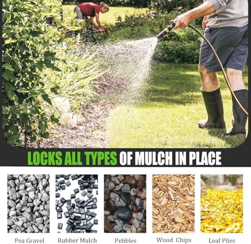 Mulch Glue for Landscaping, 64oz Concentrated Rock Glue, Weather-Resistant Gravel Binder & Stabilizer, Non-Toxic Pet-Safe Adhesive for Pea Gravel, Stones & Pebbles, Outdoor Garden Paths & Walkways - Thumbnail 3
