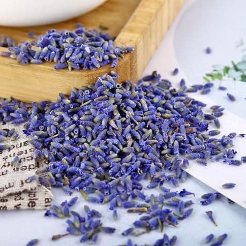 Premium Dried Lavender Flowers Tea - 5A Top Grade - 100% Natural Edible Flowers Culinary Dried Buds - Non-GMO - Caffeine-Free - Perfect for Tea, Lemonade, Baking, Baths (Lavender(4.23oz/120g)) - Thumbnail 5
