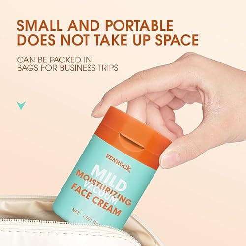 Venrock Mild Moisturizing Vacuum Face Cream, Daily Facial Moisturizer, Hydrating & Nourishing Skincare with Macadamia Oil+Probiotics+Hyaluronic Acid, Repair Barrier, 24 H Moisture Lock, 1.691 fl oz - Thumbnail 4