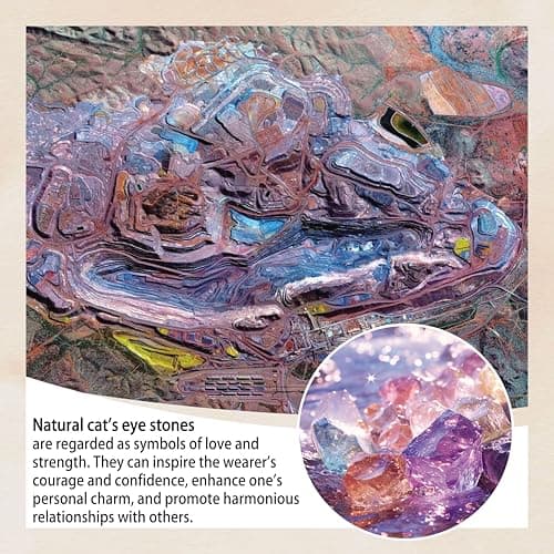 Tinkbush Pendant Necklace for Women,Simple and Elegant,Adjustable Chain,14K Gold Plated with 1 Delicate Cluster Stone,Gift Bag and Jewelry Box,Christmas Birthday Party Gift For Women (HEXAGON-WHITE OPAL) - Thumbnail 5