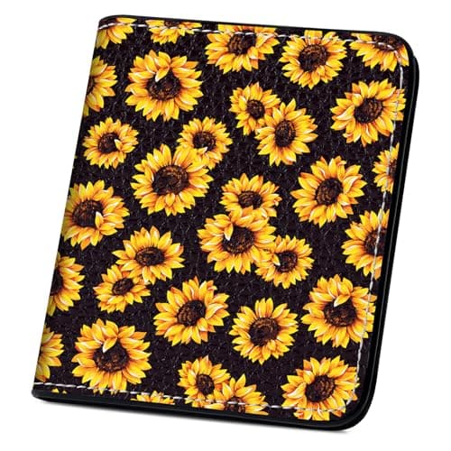 Toughergun Wallet Women Rfid Blocking Small Compact Bifold Luxury Leather Pocket Wallet Ladies Mini Purse with ID Window - Image 1