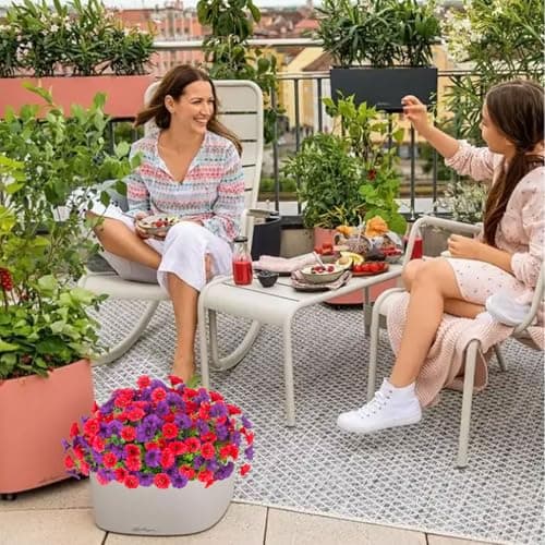 ADXORA 12 Bundles Morning Glory Artificial Flowers for Outdoor Decoration UV Resistant Fake Plastic Plants Artificial Greenery for Indoor Outdoor Garden Patio Window Box Home Decor - Thumbnail 6