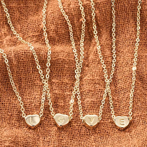 Valloey Rover Gold Ankle Bracelets for Women 14K Gold Anklets for Women Heart initial G Anklet Bracelets Cute Simple Personalized Dainty Boho Beach Foot Chain Jewelry Gift - Thumbnail 5