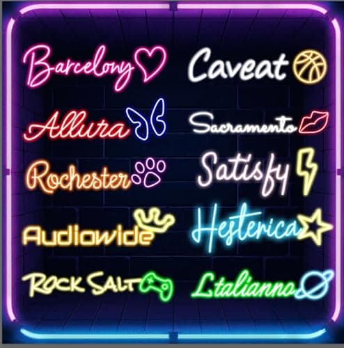 BCCPNL Custom Neon Sign for Room Decoration and Wedding Day;Neon Sign Customizable for Name, Wedding,birthday,party,bar,Valentine's Day.Girlfriend. - Thumbnail 3