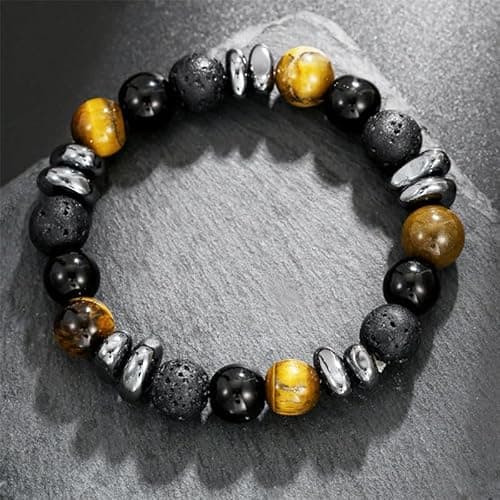 Ediseng Class of 2026 Graduation Gifts,Beaded Bracelets for Men,Cool Graduation Bracelets for College/High School/Middle School/Masters Degree/8th Grade/5th Grade - Thumbnail 2
