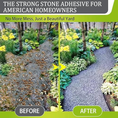 Mulch Glue for Landscaping 32oz, Strong Rock Glue & Gravel Binder, Non-Toxic Fast-Dry Adhesive Mulch Lock, Long-Lasting Outdoor Mulch Stabilizer for Pine Straw, Garden Borders, Patios & More - Thumbnail 2