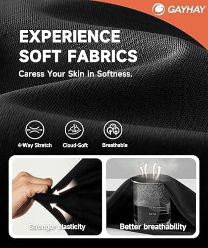 GAYHAY High Waisted Leggings with Pockets for Women - Buttery Soft Yoga Pants for Gym Workout, Athletic Running Brown - Thumbnail 3