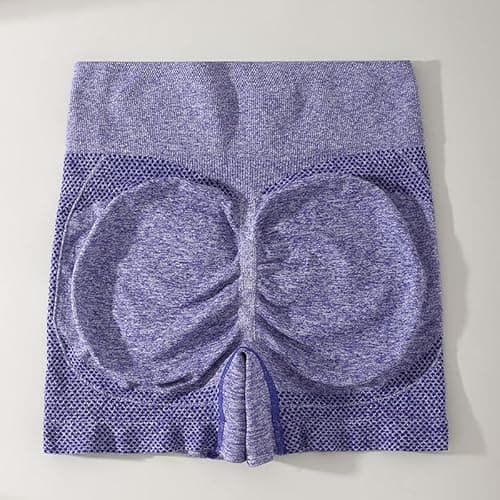 2 Pack High Waisted Shorts for Women,Tummy Control & Squat-Proof Workout Shorts with Smooth-Lining Design for Yoga,Running - Thumbnail 6