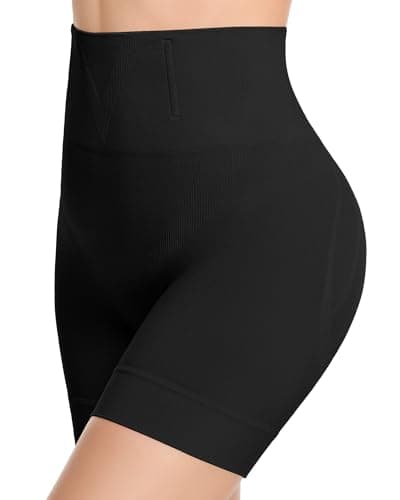 ForeverShaper Tummy Control Shapewear for Women, Seamless Shapewear Thigh Slimmers for Under Dresses, Mid-Waist Girdle Body Shaper Shorts - Image 1