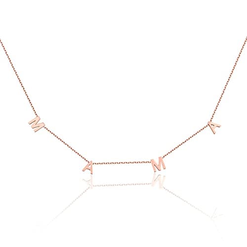 Valentines Day Gifts for Mom, for Wife - 14K Gold Mama Necklace- First Mothers Day Gifts for New Mom - Hypoallergenic, Water-Resistant & Tarnish-Free - Momma Necklace for Women - For Mother to Be - Mama Gifts - Image 1