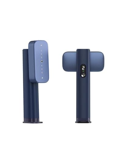 G5 Pro Smart Handheld Steamer for Clothes – Global Voltage Adaptation(100-240V), 1200W Palm-Sized & Lightweight (1lb), Dual Steam Modes, Easy Wrinkle Remover, Auto Shut-Off for Travel & Home(BLUE) - Image 1