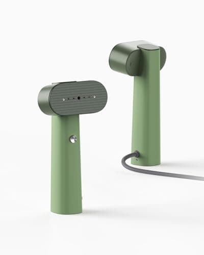 G6 Pro Smart Handheld Steamer for Clothes – Global Voltage Adaptation(100-240V), Palm-Sized & Lightweight (0.8lb), Easy Wrinkle Remover, Auto Shut-Off, Travel & Home Double Use (Green) - Image 1