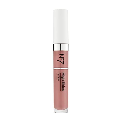 No7 High Shine Lip Gloss - Desert Rose - Moisturizing, High-Shine Lip Gloss with Jojoba Oil for Lips - Hydrating, Longwear Lip Makeup - Non-Sticky Formula (8ml) - Image 1