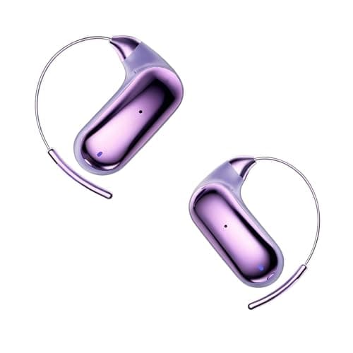 Xmenha Over Open Ear Earbuds Wireless Bluetooth Open Ear Headphones Air Conduction Earbuds That Don't go in Your Ear with Over-Ear Hooks Running Headphones - Image 1