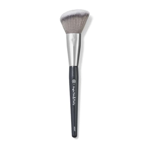 BK BEAUTY - ANGIE HOT & FLASHY A507 ANGLED BLUSH BRUSH – For Blush, Bronzer & Contour, Fluffy Angled Brush for Seamless, Streak-Free Finish - Image 1