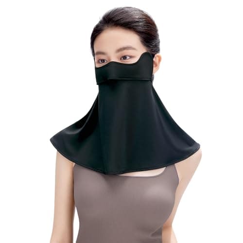 BENEUNDER UV Sun Protection Face Cover/Neck Gaiter Scarf UPF50+ Breathable Cooling for Summer Outdoor Activities Reusable - Image 1