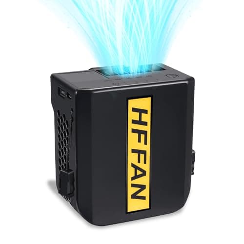 PANGTIKU 3-Intake Rechargeable Waist Fan – No Blocked Airflow, Strong Wind Wearable Belt Fan with 10000mAh Battery for Outdoor Work or Travle Under Shirt Use - Image 1