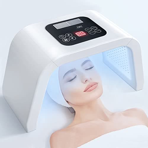 FXXXCUWUU Led-Light-Therapy, Red Light Therapy for Face 7 in 1 Colors LED Facial Skin Care Tool Facial Neck Body Hand Skincare Mask - Image 1