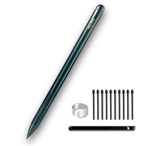 MR05 EMR Stylus for Kindle Scribe/Remarkable 2 with Digital Eraser, 4096 Pressure Sensitivity, Palm Rejection, Digital Pen for EMR Devices/Tablet with 10 Tips-Green - Image 1