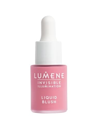Lumene Invisible Illumination Liquid Blush Frosty Petal 15ml – Buildable Dewy Tint with Arctic Spring Water & Cloudberry Extract – Radiant, Weightless Flush for All Skin Tones - Image 1