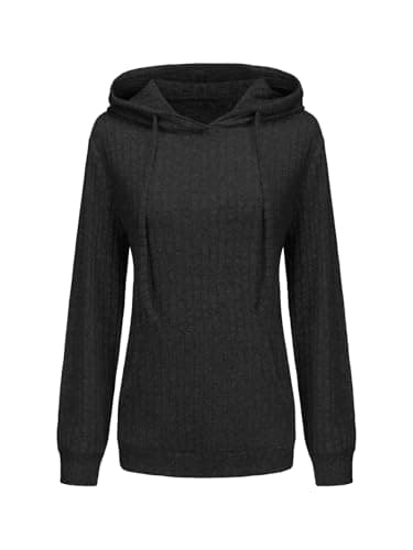 STOLKISS Long Sleeve Sweatshirts for Women Plus Size Hoodies Lightweight Pullover Tops Fall Shirts Color Block with Pockets - Image 1